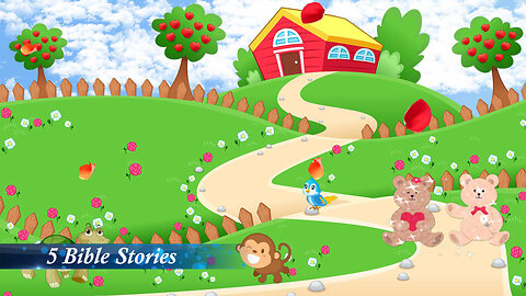 Bible Bears: 5 Bible Stories: Adam & Eve, Noah's Ark, Moses, Jonah & The Whale, Mary & Joseph