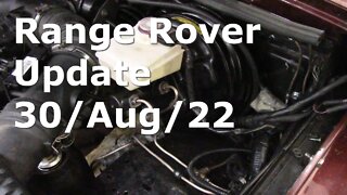 Range Rover progress - getting there!