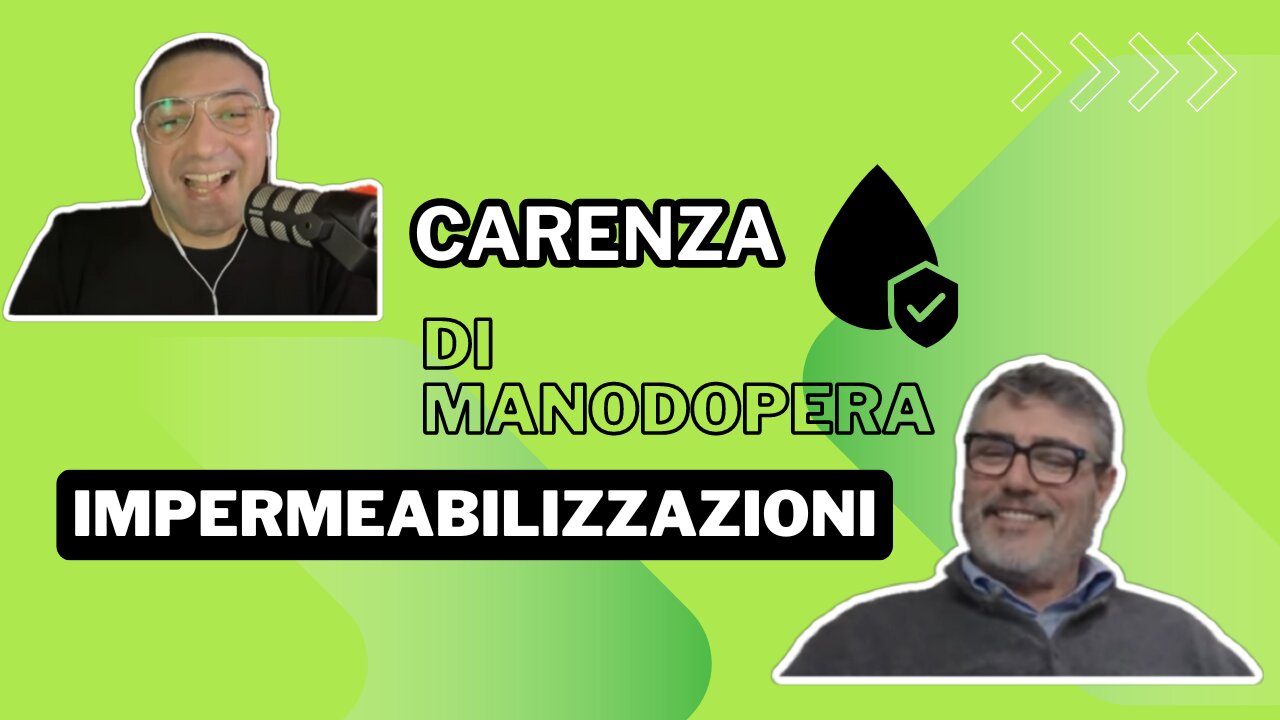 CARENZA di MANODOPERA nelle IMPERMEABILIZZAZIONI - ROBERTO CASSANI | FUORI DAL CORO Podcast_S02E07