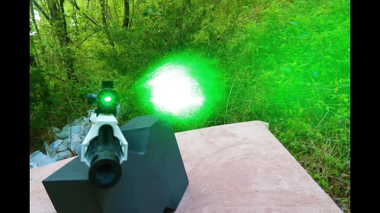 Laser on your AR15 - CMMG Banshee 40s&w