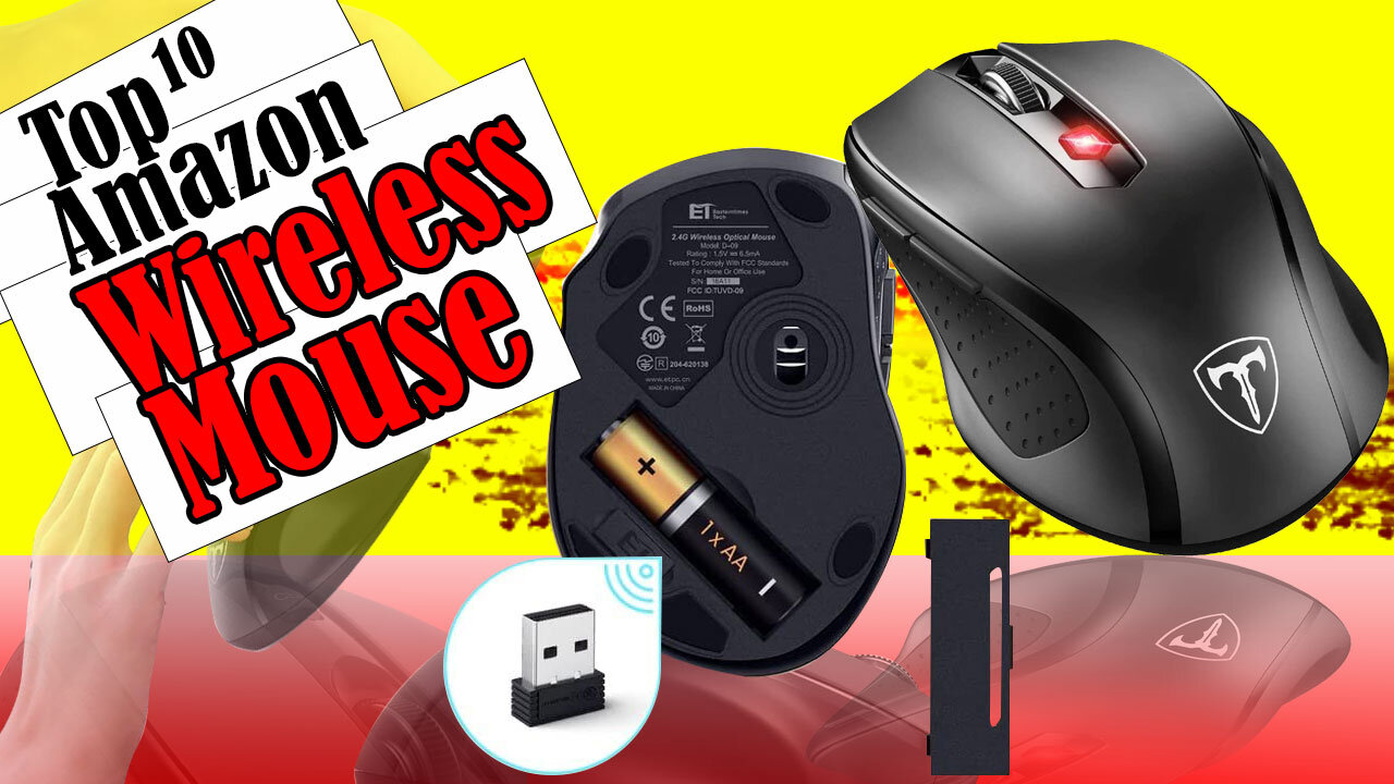 Top 10 Amazon Wireless mouse 2023 | Best gaming mouse