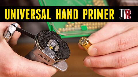 RCBS Universal Hand Priming Tool (No Shell Holders Needed!)