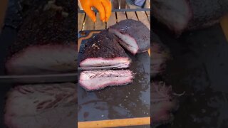 Smoked brisket on the @Nexgrill Official Channel pellet smoker