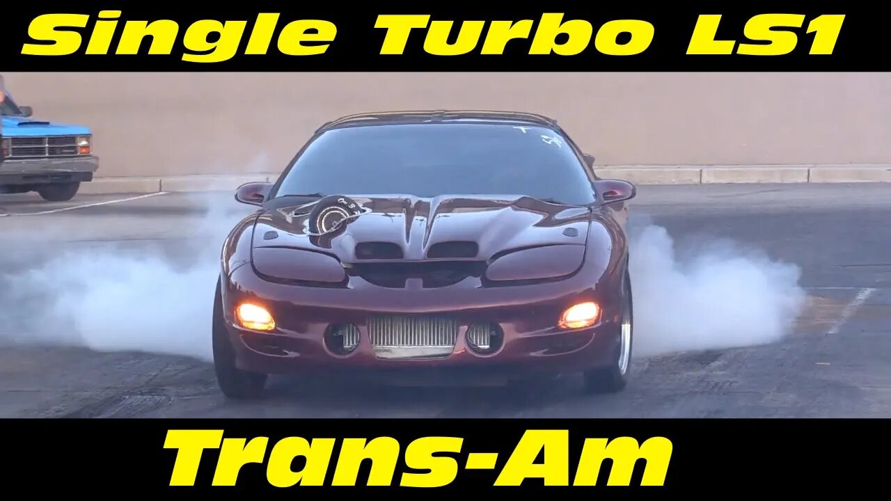 Big Single Turbo LS1 Trans Am | Wednesday Night Drag Racing