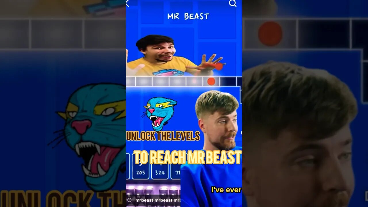 funny-video Unlock the levels to 👾reach #mrbeast 🤣 #shorts