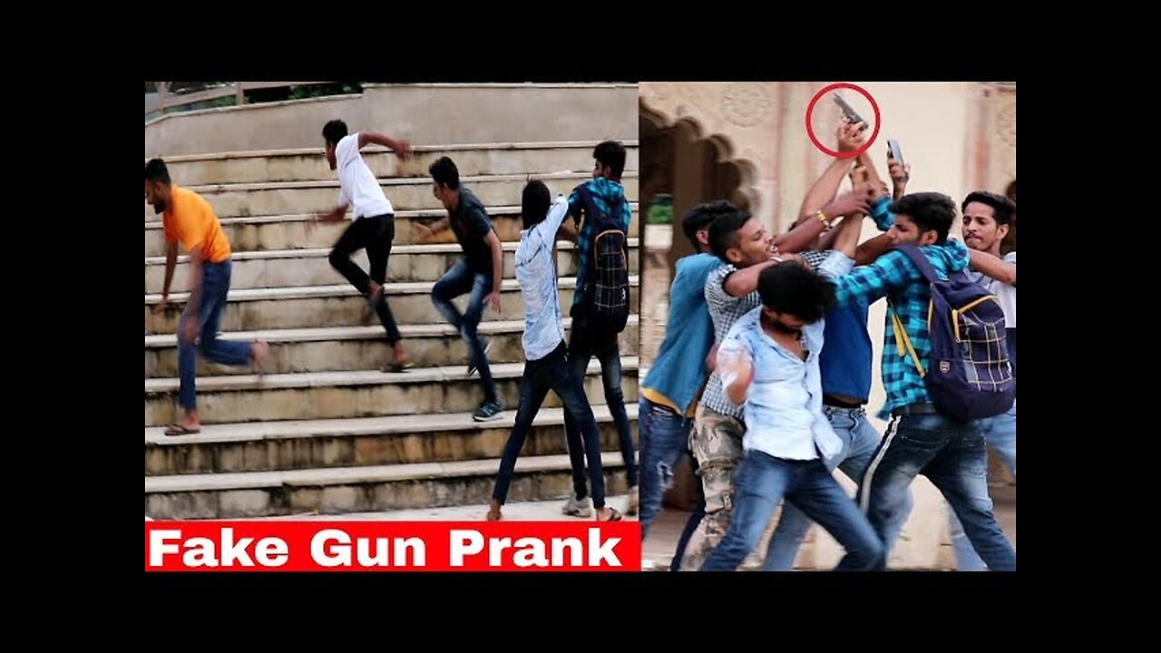 FAKE Gun PRANK | Prank In Public | Prank In India