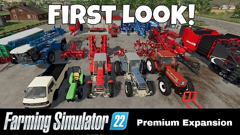 Farming Simulator 22 Premium Expansion DLC First Look