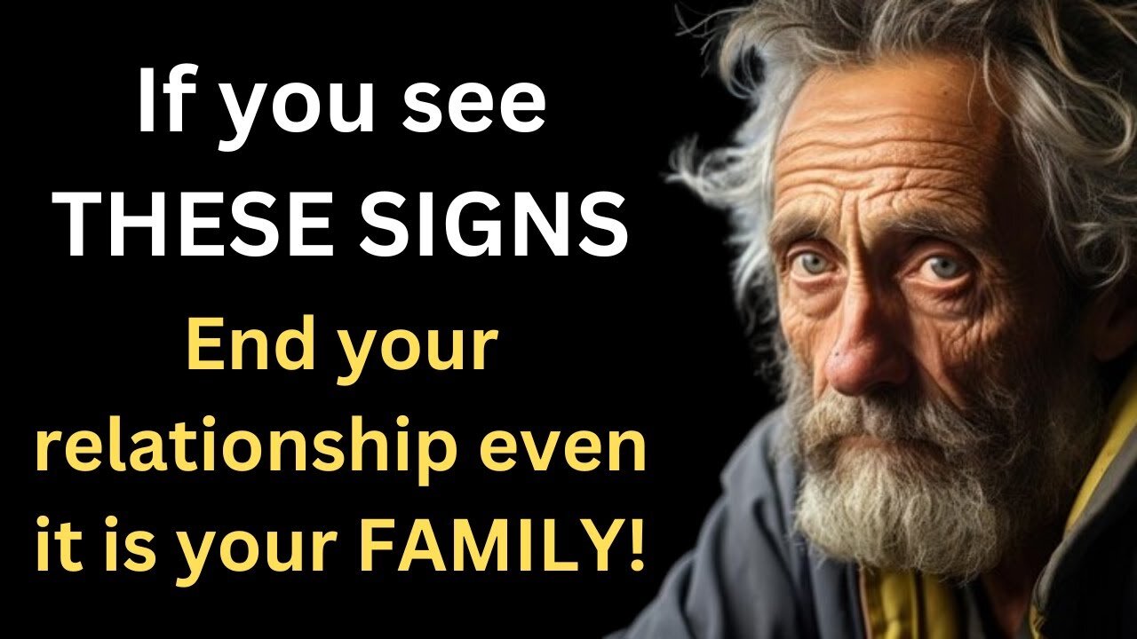 9 SIGNS That You SHOULD END EVERY CONTACT even it is your family or a friend!