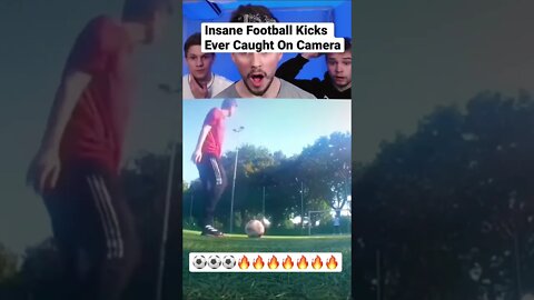 Insane Football Kicks Ever Caught On Camera #shorts #football