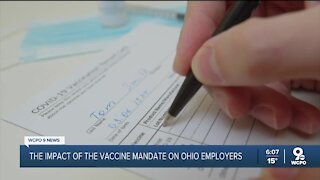 Impact of vaccine mandate on Ohio employers