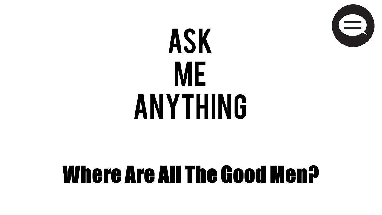 ASK ANDRES #3: Where Are All the Men?