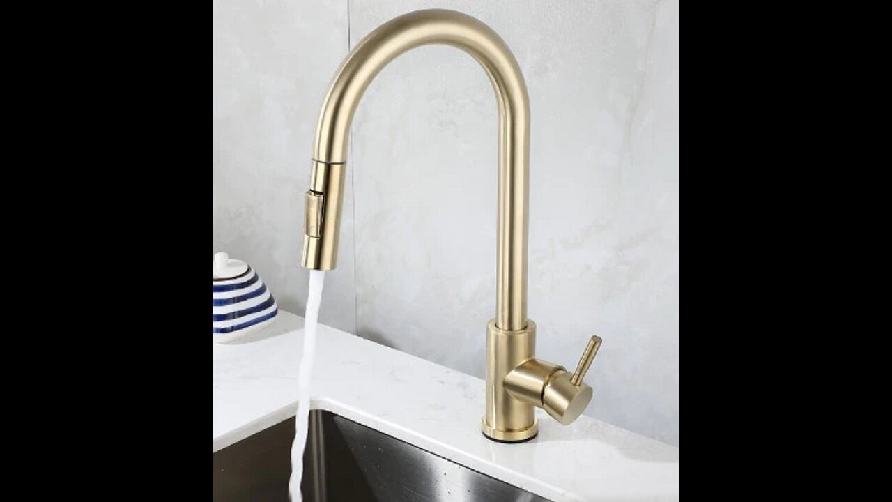 Greens Galiano Pull Down Sink Mixer