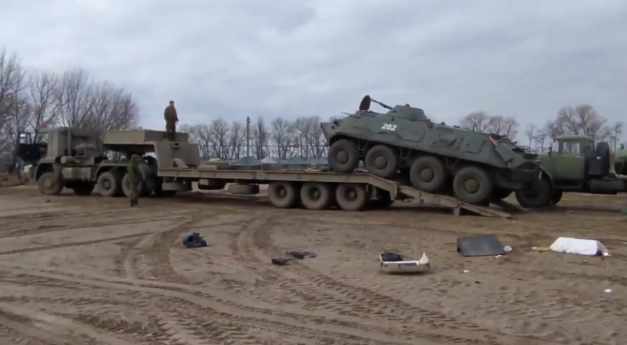 Military Base of Ukrainian Armed Forces taken over by RF Military