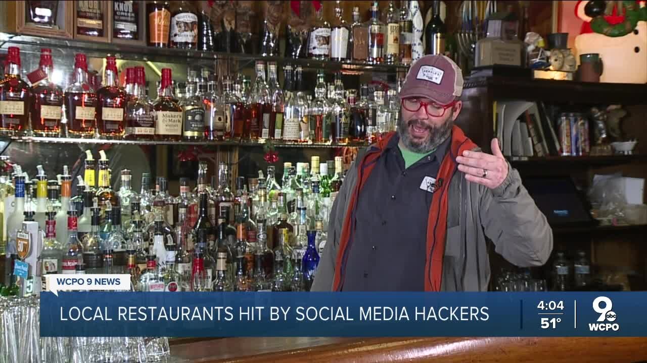 Local restaurant owners fear business loss after their social media pages were hacked