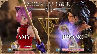 Amy (Âmesang) VS Hwang (DarthJawnson) (SoulCalibur VI: Online)