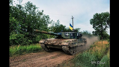 Dron FPV ruso impacto un tanque Leopard 1 Aleman de la OTAN/Ucrania en Zaporozhye