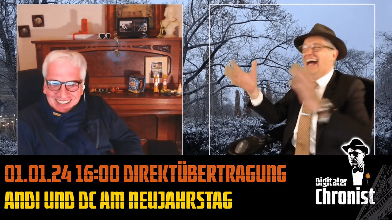 Aufzeichnung vom 01.01.24 Direktübertragung - Andi und DC am Neujahrstag