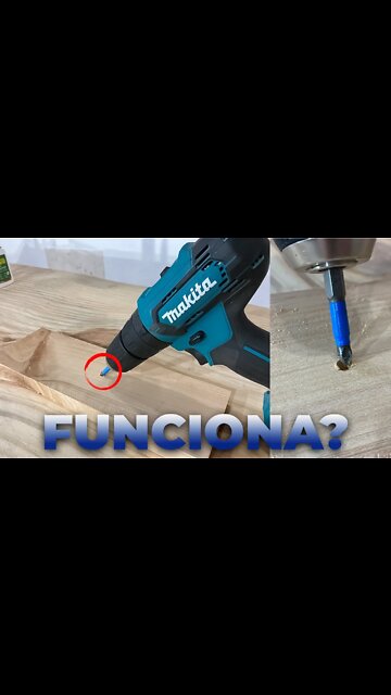 Dica Para Encaixar a Cabeça do Parafuso sem Broca. #shorts