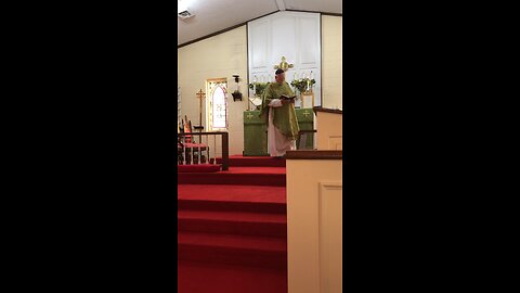 Fr. Crowder’s Sermon from Trinity XV