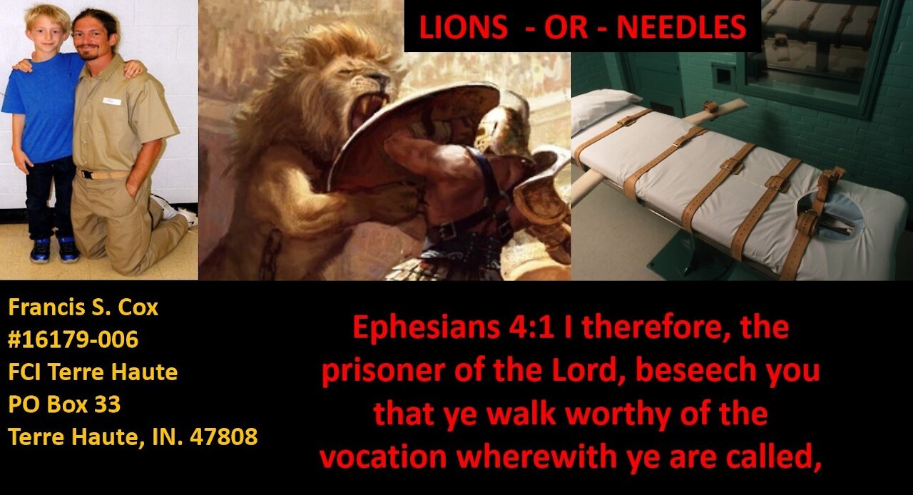 Gideon's Army meets on August 7th, 2021 to FREE AMERICAN POLITICAL PRISONERS!