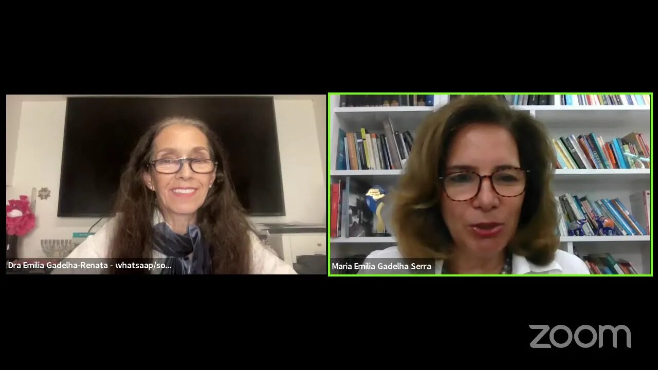 LIVE COM A DRA MARIA EMÍLIA GADELHA SOBRE "OZONIOTERAPIA PARA TODOS"