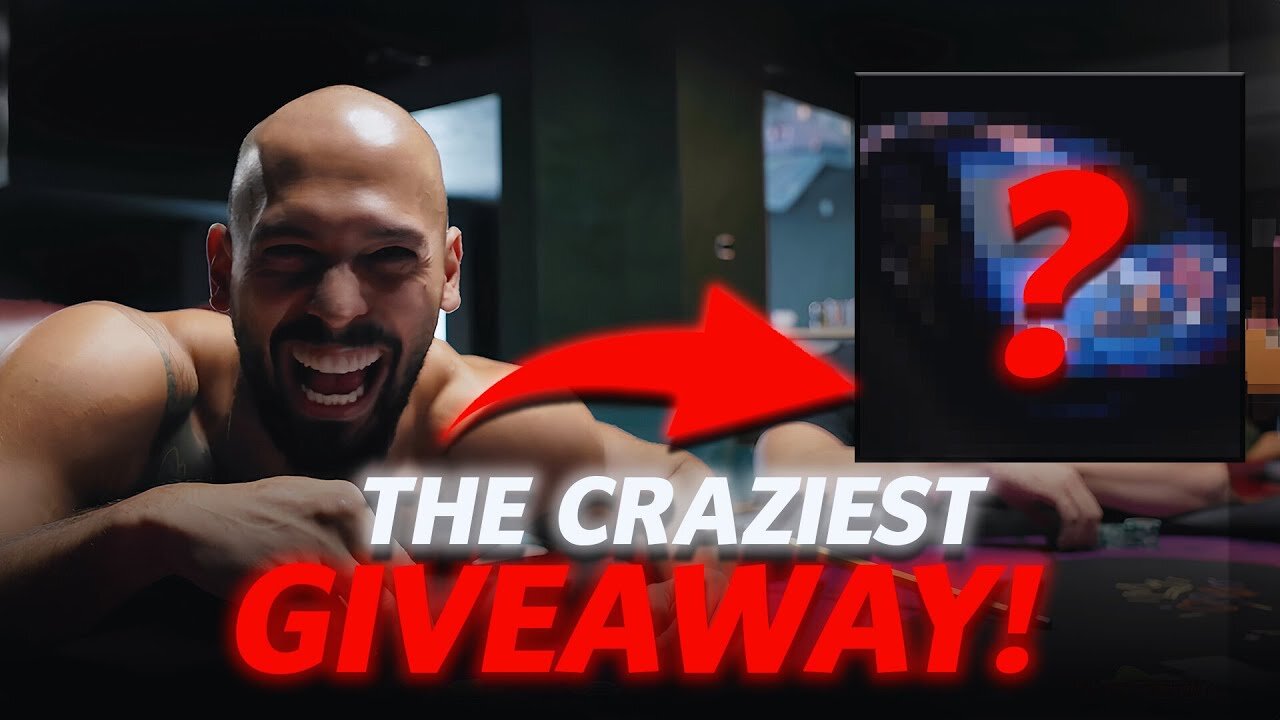 Аndrew Тate's BRUTAL TRUMP Lamborghini Giveaway!