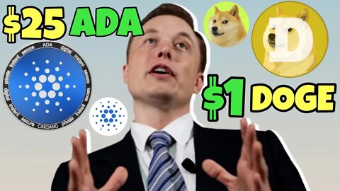 Can Cardano Reach $25 Before Dogecoin Hits $1