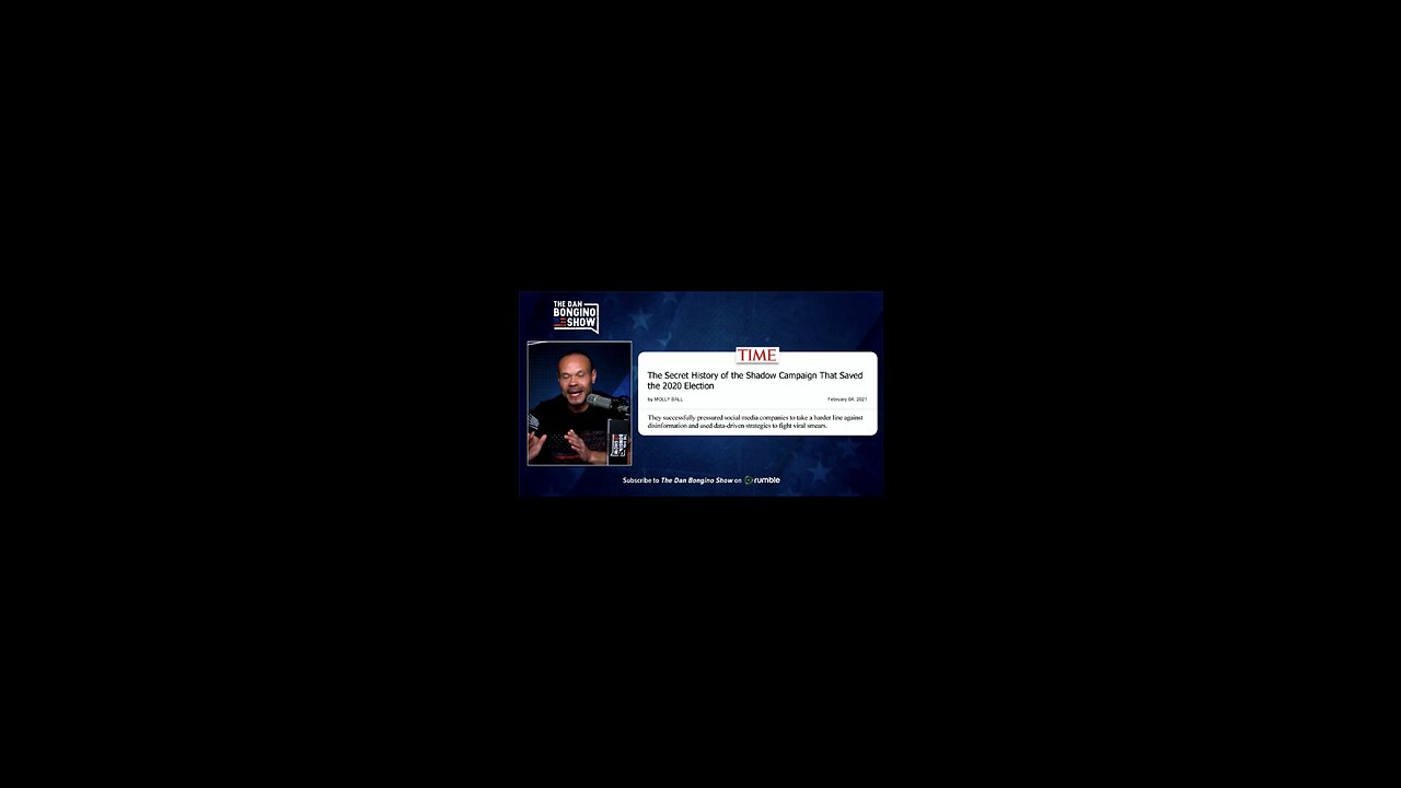 Clip from Dan Bongino Show