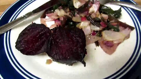 Roasting Beets On Christmas Eve