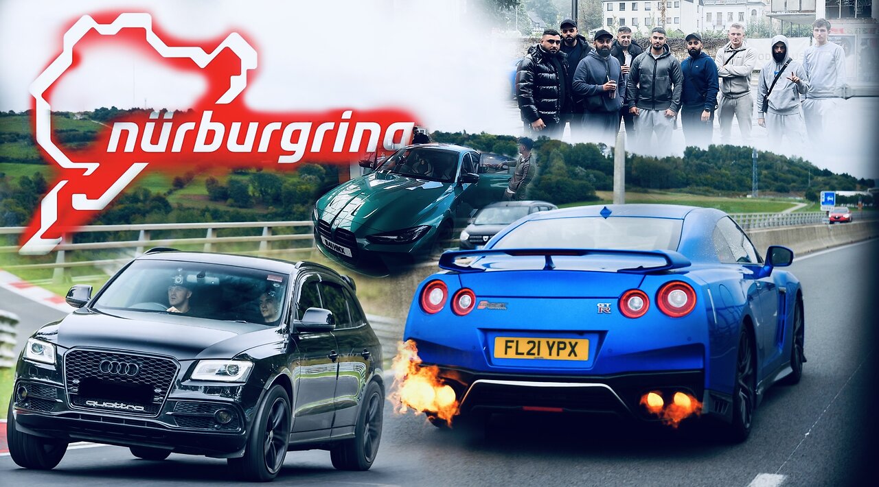 Ultimate Nurburgring Convoy Trip! I Nearly Crashed!