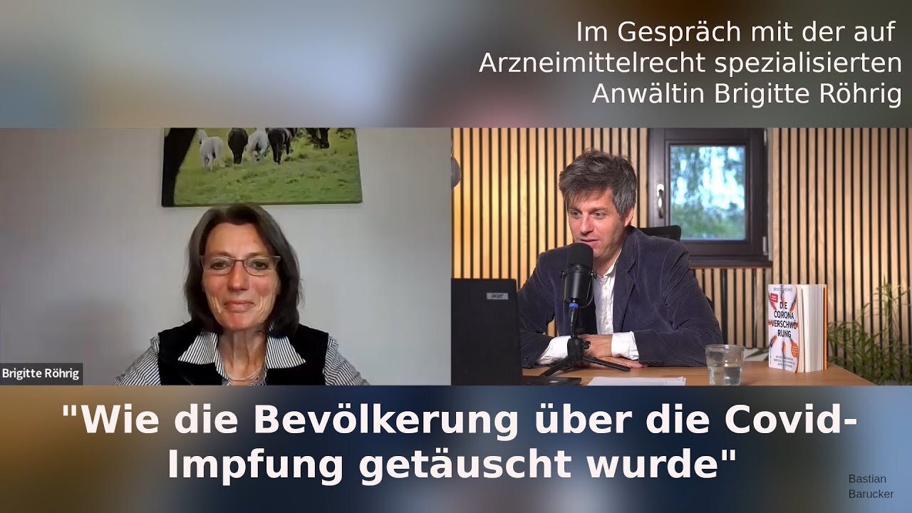 " M-RNA INJEKTIONS-PFLICHT : VON LANGER HAND VORBEREITET ! " - R.A. Brigitte Röhrig