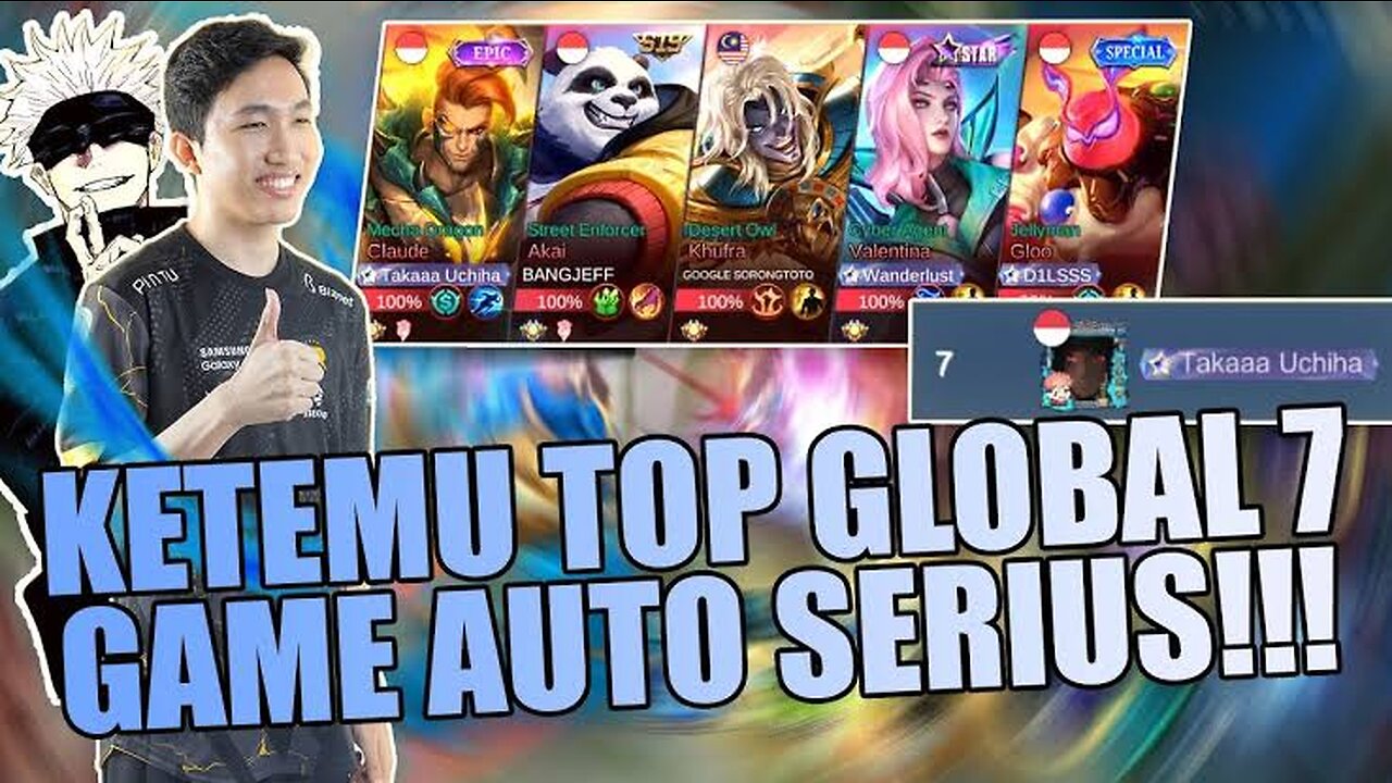 Xavier mode serius ketika lawannya top global!!! - mobile legends