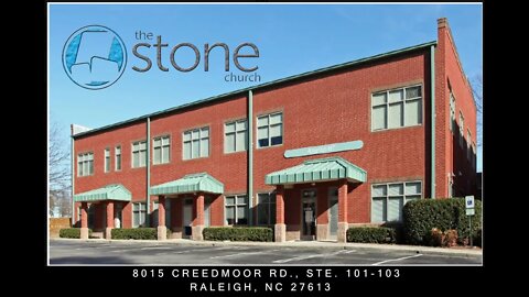 LIVE in the Sanctuary THIS Sunday at The Stone! - 5-1-2022 at 11am ET