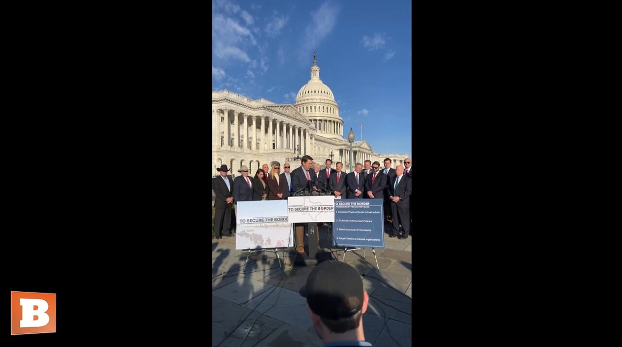 LIVE: Reps. Chip Roy, Jodey Arrington Holding News Conference on Border Security Plan...