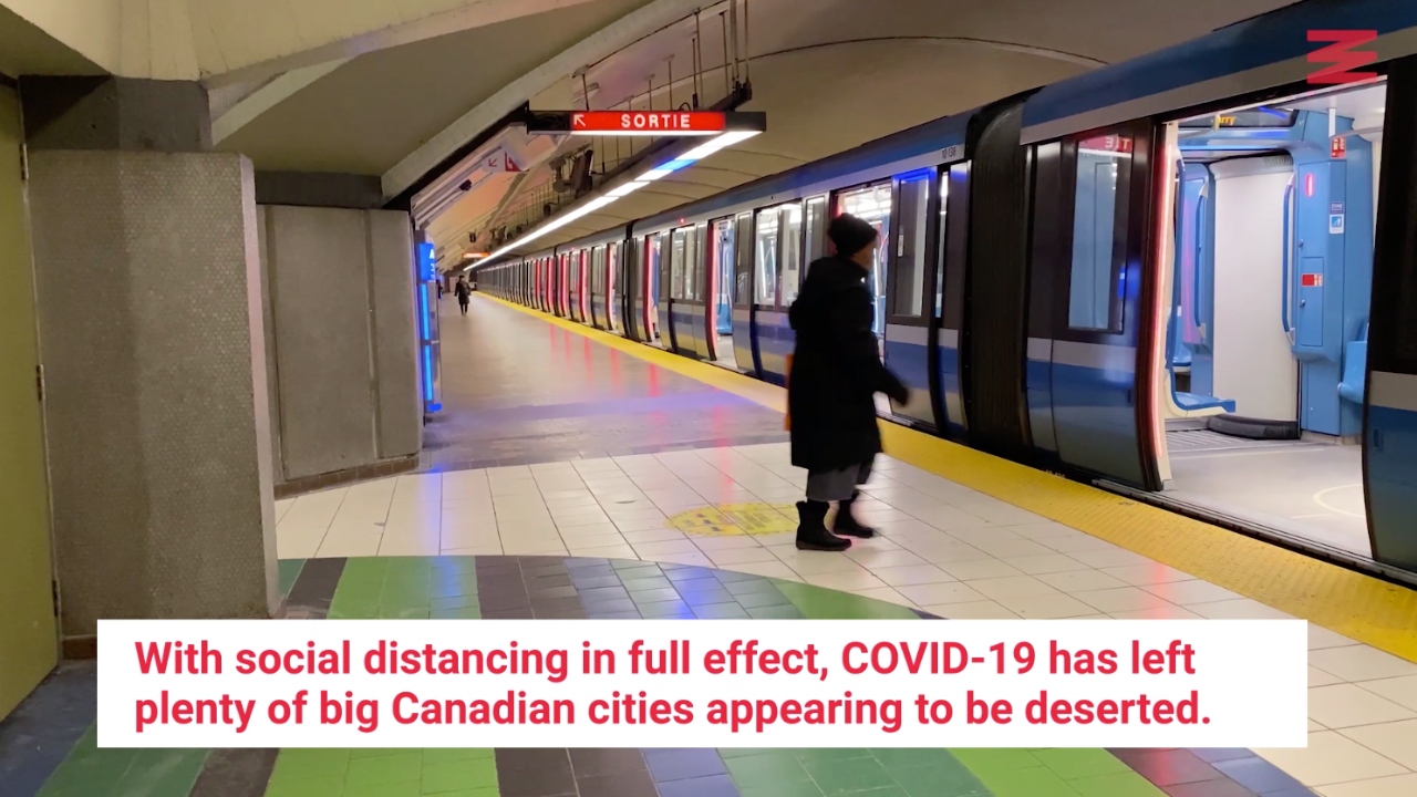 City Streets In Canada Are Basically Deserted Due To Social Distancing