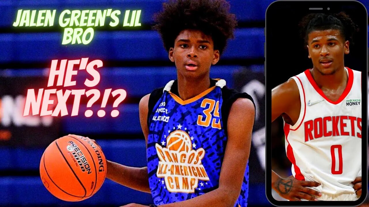 JALEN GREEN'S LITTLE BROTHER (AJ JOHNSON) IS UNSTOPPABLE IN HIS CLASS!