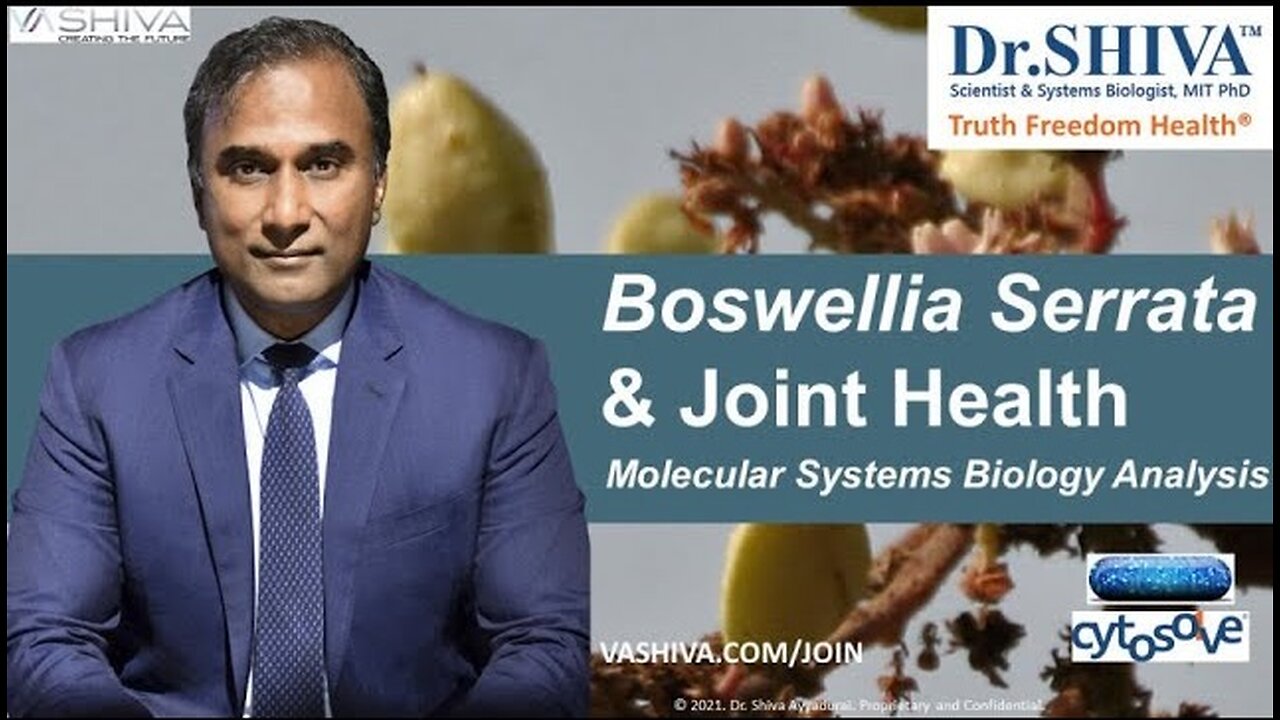 Dr.SHIVA™: Boswellia on Joint Health @CytoSolve® Systems Analysis(3/21)