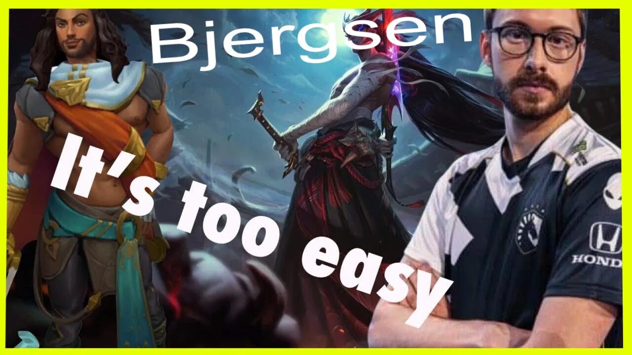 Bjergsen Yone vs Akshan Full game!