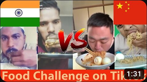 Funny Food Challange - Who will win INDIA Vs CHINA