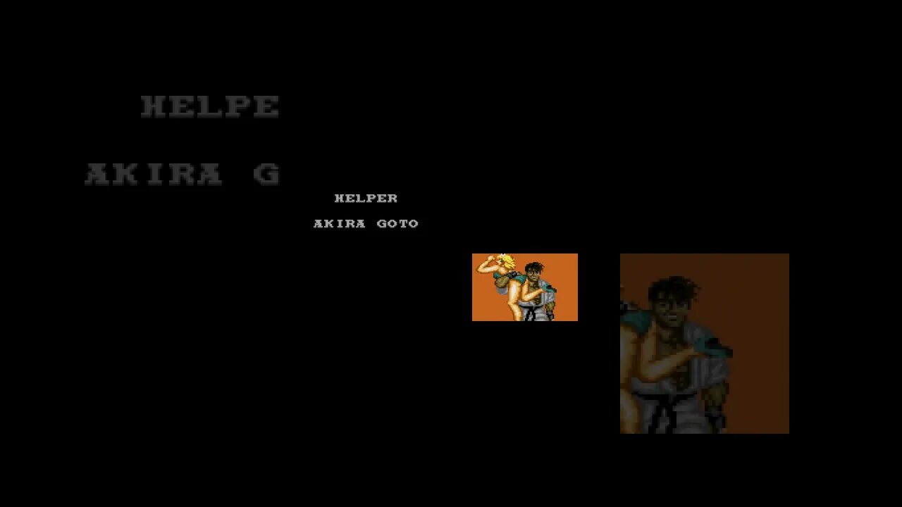 Sega Genesis Street Smart (ストリートスマート) Prototype Ending Credits ( edit for #shorts format )