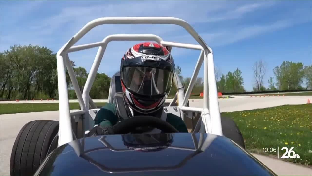 Ashwaubenon High School students race at Road America through 'Formula Student'