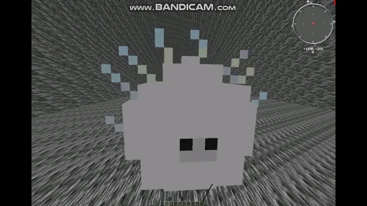 Minecraft mob battle Omega fish vs zombie Titan