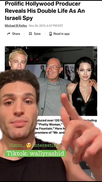 Israeli Billionaire Movie Producer / Spy Sent Nuclear Weapons To Netanyahu