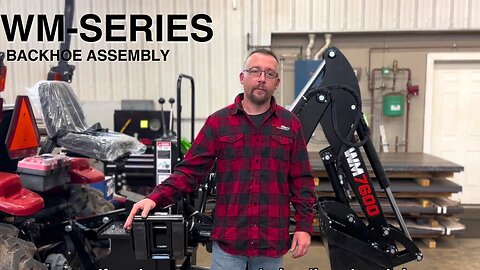 WoodMaxx WM-Series Backhoe Assembly