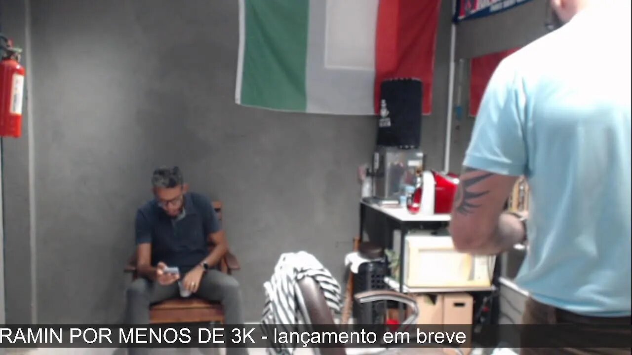 Começou mais uma semana na Barbearia Ramin