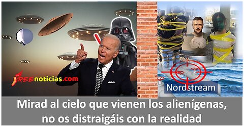 Mirad al cielo que vienen los alienígenas, no os distraigáis con la realidad