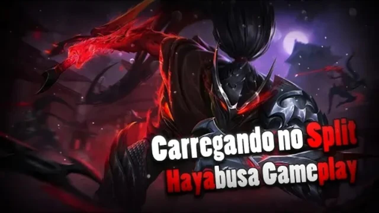 COMO CARREGAR O JOGO NO SPLIT, OU QUASE ISSO • HAYABUSA GAMEPLAY | Mobile Legends