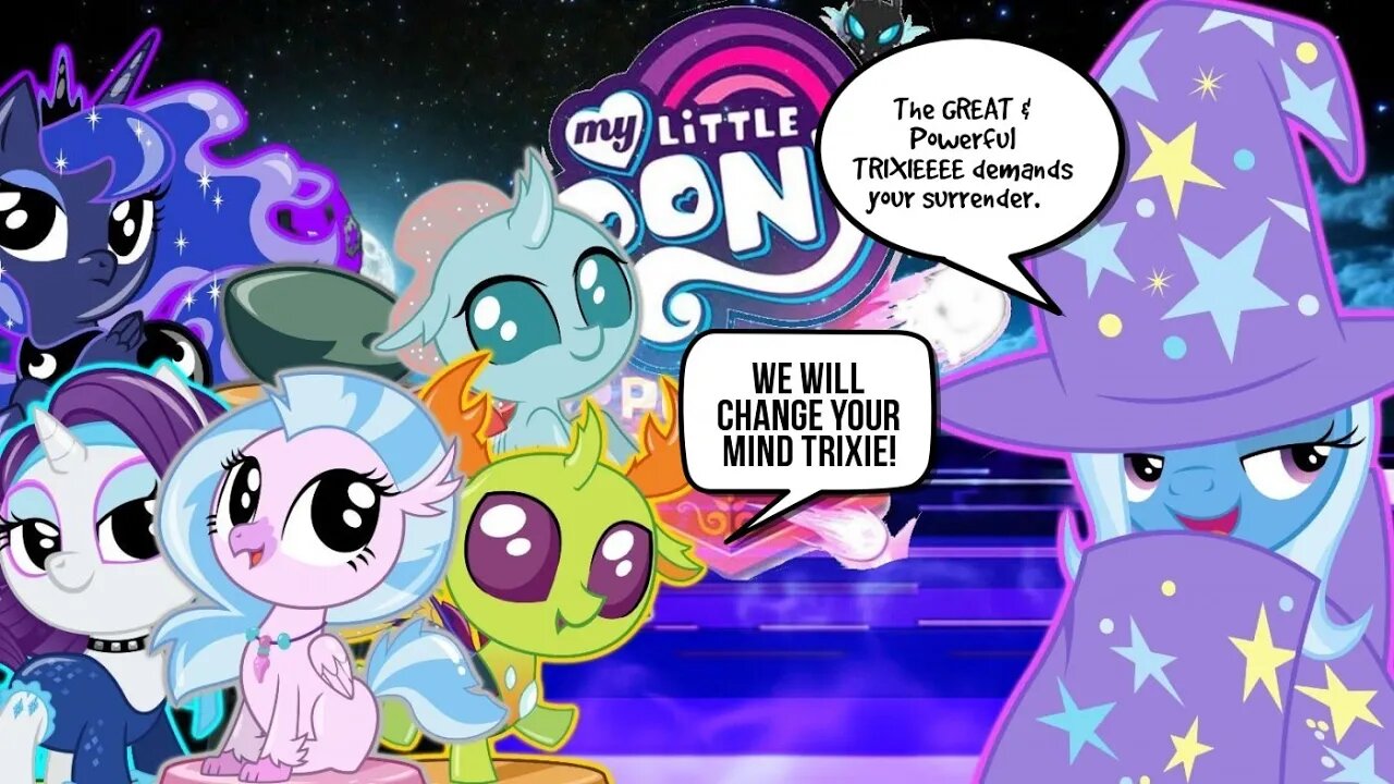 Thorax & other Changelings VS LvL 3 Trixie