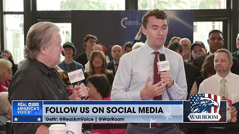 Steve Bannon And Charlie Kirk Preview Speakers And Events At ACTCON Palm Beach