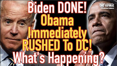 Biden DONE! Obama Immediately Rushed To DC! What’s Happening? (June 23rd, 2023)